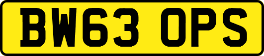 BW63OPS