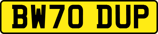 BW70DUP