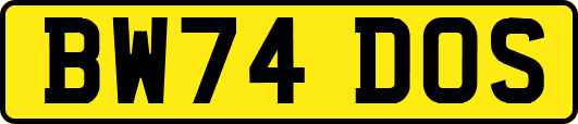 BW74DOS