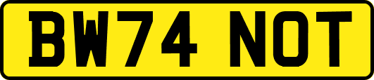 BW74NOT