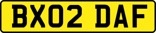 BX02DAF
