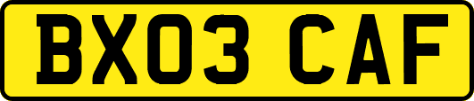BX03CAF