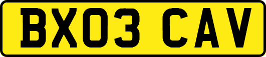 BX03CAV