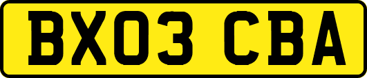 BX03CBA