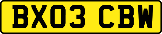 BX03CBW
