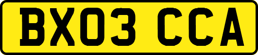 BX03CCA