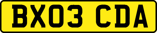BX03CDA