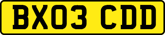 BX03CDD