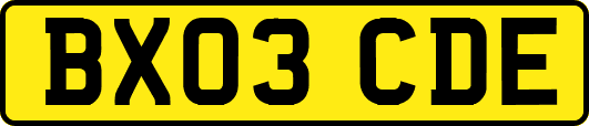 BX03CDE