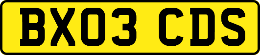 BX03CDS