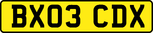 BX03CDX