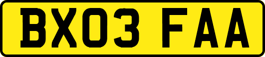 BX03FAA