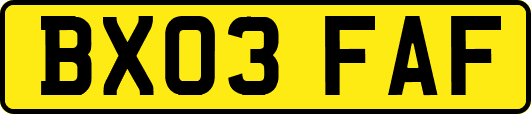 BX03FAF