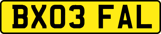 BX03FAL