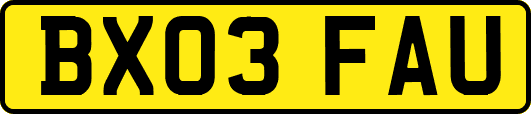 BX03FAU