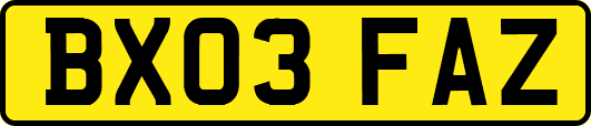 BX03FAZ