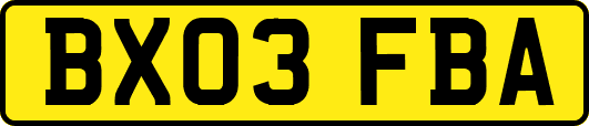 BX03FBA