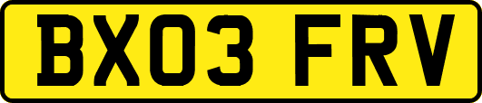 BX03FRV