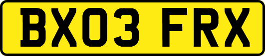 BX03FRX