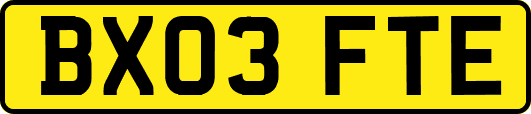 BX03FTE