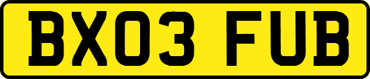 BX03FUB