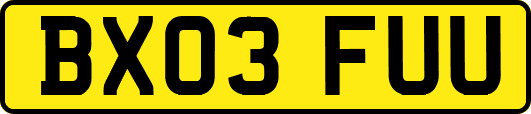 BX03FUU