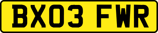 BX03FWR