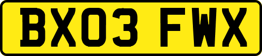 BX03FWX