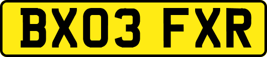 BX03FXR