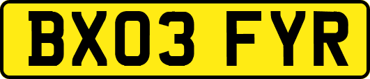 BX03FYR