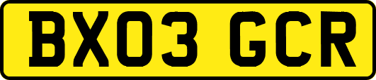 BX03GCR
