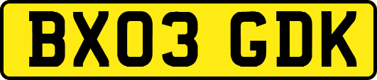 BX03GDK