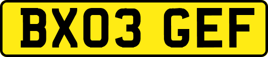 BX03GEF