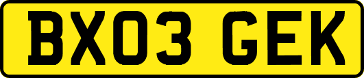 BX03GEK