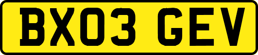BX03GEV