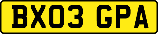 BX03GPA