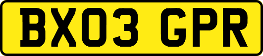 BX03GPR