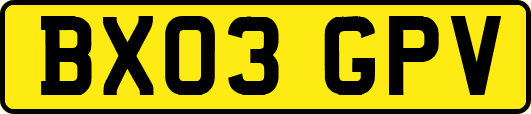 BX03GPV