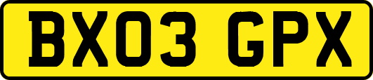 BX03GPX