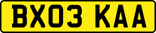 BX03KAA
