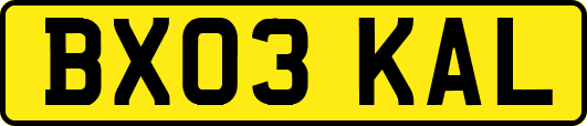 BX03KAL