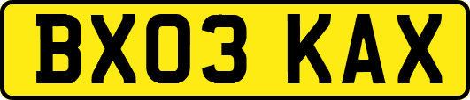 BX03KAX