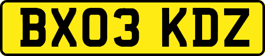 BX03KDZ