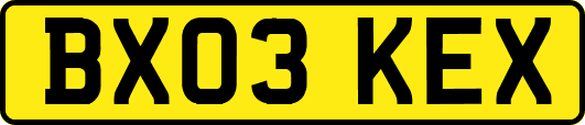 BX03KEX