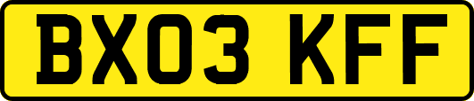 BX03KFF