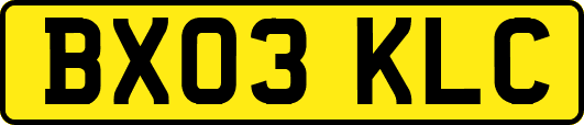 BX03KLC