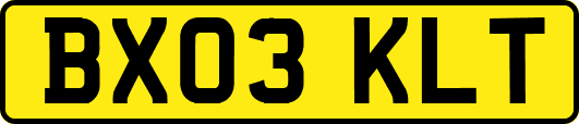 BX03KLT