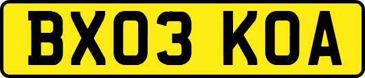 BX03KOA