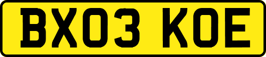 BX03KOE