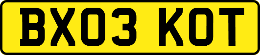 BX03KOT